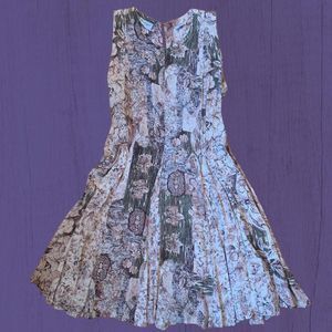 Vintage Floral Dress